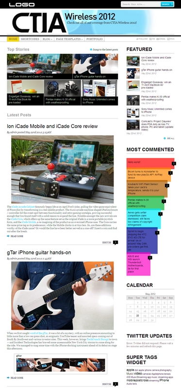 Product picture Engadget Wordpress Theme